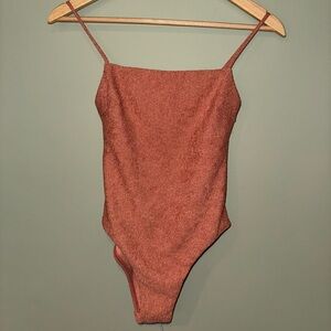 Rust Orange Women’s One Piece Swimsuit